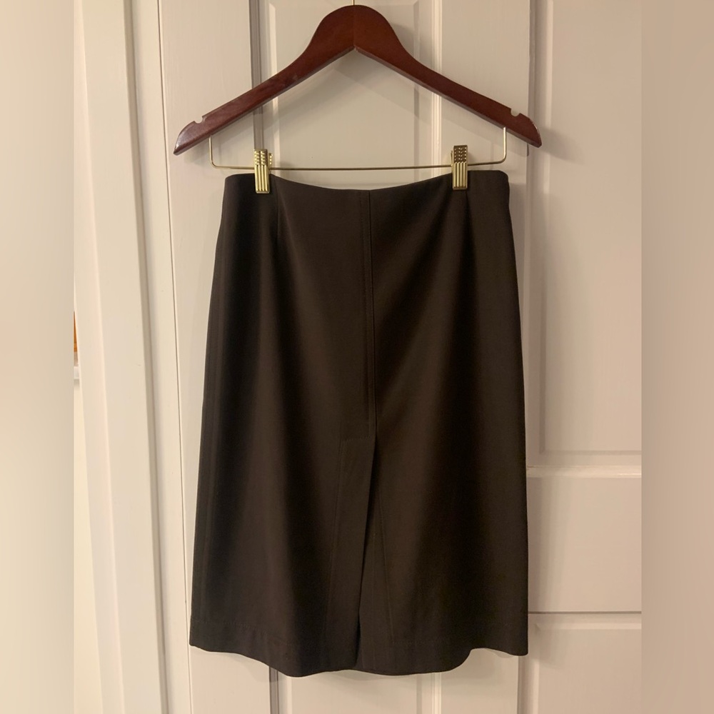 Emilio Pucci Firenze Brown Midi Skirt